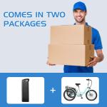 NAIZEA 24" Adult Electric Tricycle with Basket