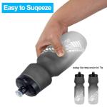 GIFUBOWA 24oz Leakproof Bike Water Bottle 2-Pack