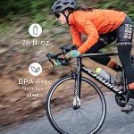 Schwinn 26oz BPA-Free Bike Water Bottle with Holder