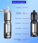 MYFOREST 24oz Insulated Bike Water Bottle