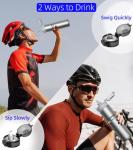 MYFOREST 24oz Insulated Bike Water Bottle