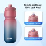 SLUXKE 32oz Lightweight BPA-Free Bike Water Bottles