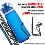 Lightweight Aluminum Bike Water Bottle Cages (2 Pack)