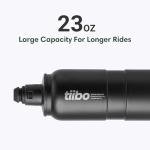 Tiibo Insulated Bike Water Bottle, 23OZ