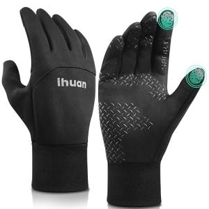 Ihuan Waterproof Winter Cycling Gloves for Cold Weather