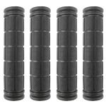 Kasteco Mushroom Grips for BMX/MTB/Road Bikes, Black