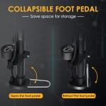 VOGORA Multi-Valve Bike Pump with Pressure Gauge