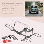 H&ZT Heavy-Duty Fat Tire Trike Bike Rack