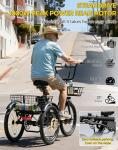 Skeri 500W Folding Electric Trike for Adults