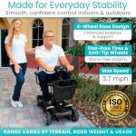 Vive Electric 4-Wheel Mobility Scooter for Adults