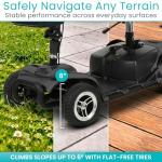 Vive Electric 4-Wheel Mobility Scooter for Adults