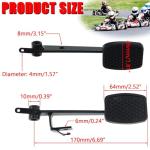 PRO BAT Brake Throttle Pedal for Go Karts