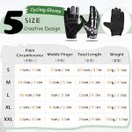 TRIWONDER Skull Cycling Gloves for All Ages