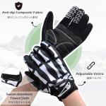 TRIWONDER Skull Cycling Gloves for All Ages