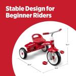 Red Rider Trike for Toddlers Ages 2.5-5