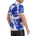 Royal Blue Short Sleeve Cycling Jersey for Men