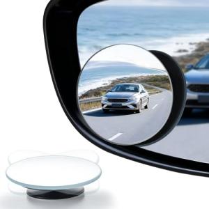 LivTee 2" Round HD Blind Spot Mirrors (2-Pack)