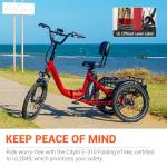 ADDMOTOR CITYTRI E-310 Folding Electric Trike