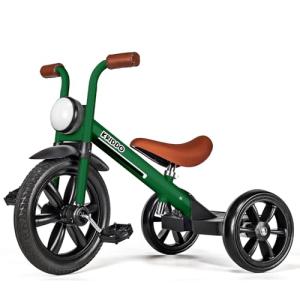 KRIDDO Adjustable Kids Tricycle for Ages 2-5