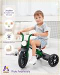 KRIDDO Adjustable Kids Tricycle for Ages 2-5