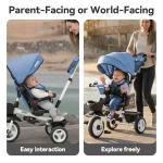 6-in-1 Kids Tricycle with Adjustable Handle