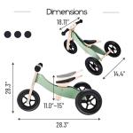 Toddler Balance Bike with Puncture Proof Tires
