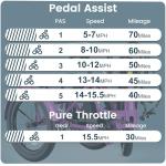 MOONCOOL 20" Folding Electric Trike for Adults