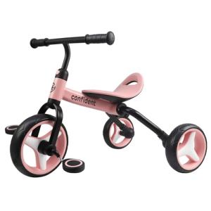 YGJT 3-in-1 Kids Folding Tricycle Bike (Pink)