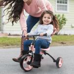YGJT 3-in-1 Kids Folding Tricycle Bike (Pink)