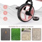 YGJT 3-in-1 Kids Folding Tricycle Bike (Pink)