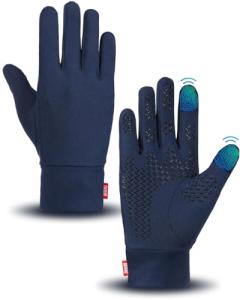 Aegend Touchscreen Winter Cycling Gloves - Blue