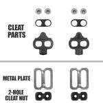 BV Cleats for Shimano SPD & Look X-Track Pedals