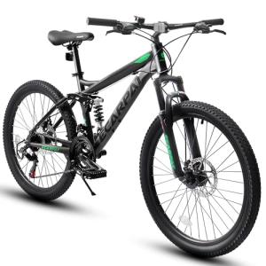Ecarpat 26" Electric Mountain Bike with Gear Shifters