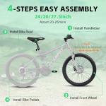 Ecarpat 26" Electric Mountain Bike with Gear Shifters