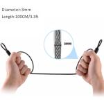 Outdoor Travel Security Cable Lock - 2 Pack