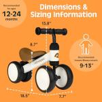 Retrospec Cricket Balance Bike for Toddlers