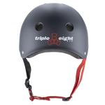 Triple 8 Brainsaver Helmet, Gray, S/M