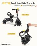 Foldable Toddler Tricycle for Ages 18 Months-5 Years