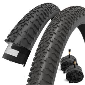 Fincci 20x1.95 Foldable MTB Bike Tire Set