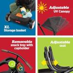 Radio Flyer Premium Black Stroll 'N Trike