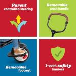 Radio Flyer Premium Black Stroll 'N Trike