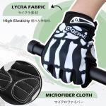 TRIWONDER Skeleton Gloves - Green, Full Finger, S