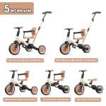 Toddler Tricycle with Push Handle for Kids
