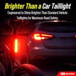 BLITZU Cyborg 120T USB Rechargeable Bike Tail Light