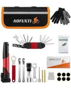 Portable Bike Repair Kit with Mini Pump