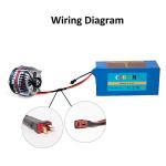 36V Lithium Battery Pack for Electric Bikes