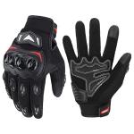 Men's Touchscreen Cycling Gloves for Outdoor Sports - Black