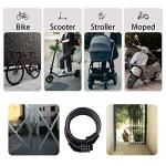 4 Digit Combination Bike Lock Cable for Electric Bikes