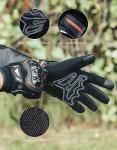 Men's Touchscreen Cycling Gloves for Outdoor Sports - Black