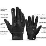 INBIKE MTB Mountain Bike Touchscreen Gloves with EVA Padding